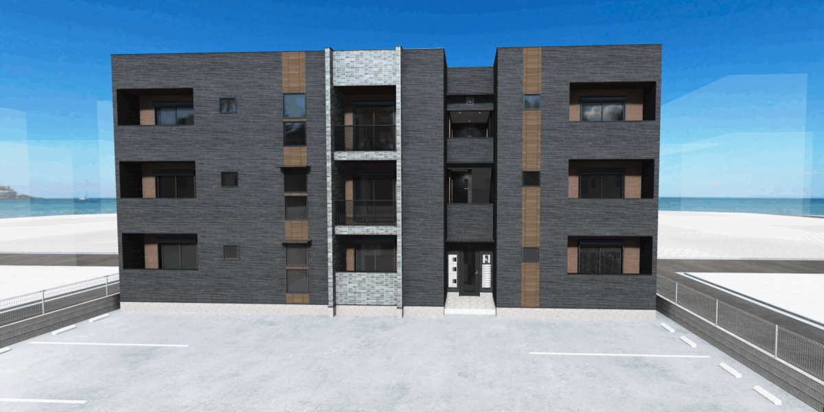 アパートVR内覧制作｜外観・内観リンク対応で早期客付を実現