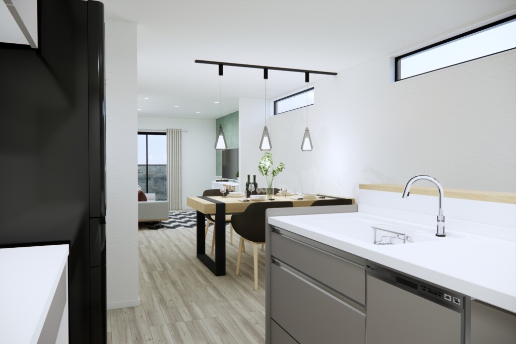 住吉区大領5丁目 (内観パース)