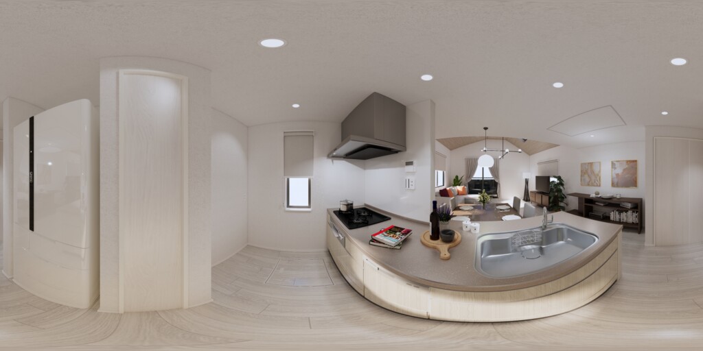 高品質360度パノラマ画像